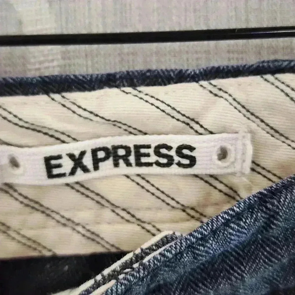 Express Cotton Blend Gray Denim Pants Men's 32x32 - Picture 5 of 8